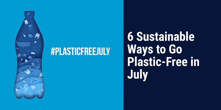 6 Sustainable Ways to Go Plastic-Free in July